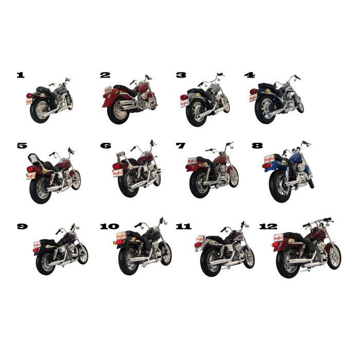 Diecast Maisto Harley Davidson 1:18 - 1