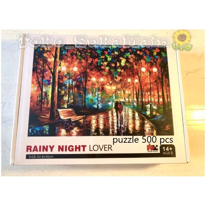 Jigsaw Puzzle 1000 pcs ukuran besar - Orange