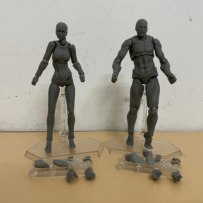 Figma Archetype Next : HE / SHE - Body Kun & Body Chan - 03 ORANGE, HE - MALE - KUN