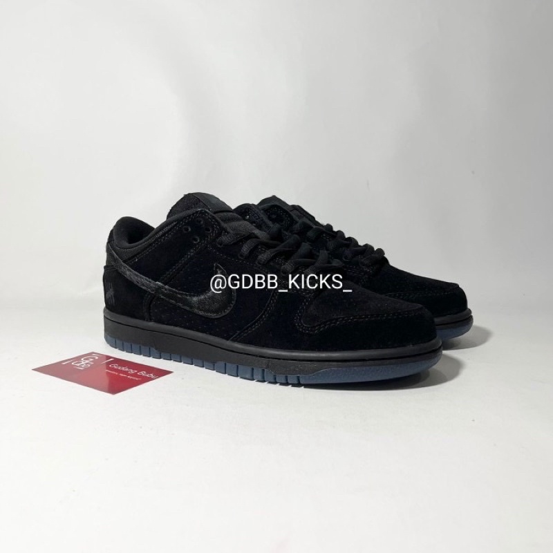 Sneakers Dunk Low SP Undefeated 5 On It Black Allblack 100% ORIGINAL MATERIAL Sepatu Vv2
