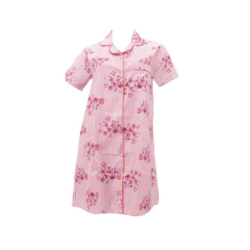 Luludi Lingerie Piyama LN 5124 - Pink motif bunga