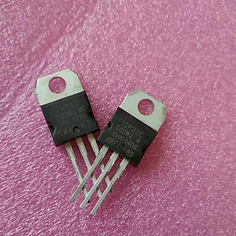 TRANSISTOR TIP31 TIP32 TR FINAL TIP 31 TIP 32 POWER AMPLIFIER ADUIO TIP31 32 1 SET