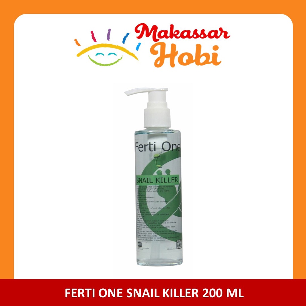 Ferti One Snail Killer Obat Pembasmi Keong Hama Aquascape Aquarium