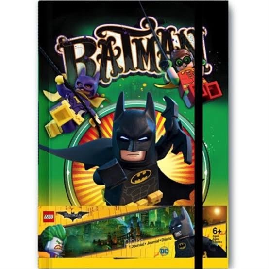 

The Lego Batman Movie - A5 Hardcover Buku Jurnal/ Notes -RR18