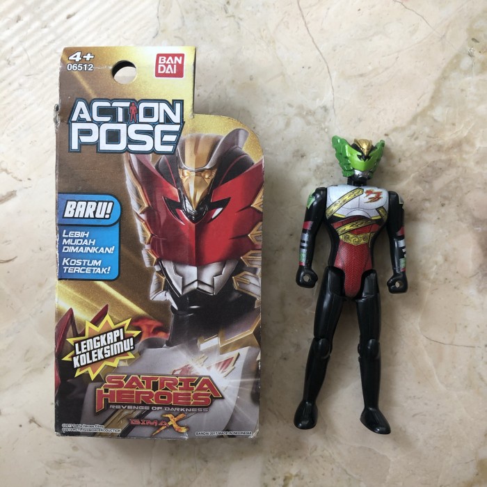 Satria Bima-X Action Pose - Bima-X Earth Mode Figure TK27