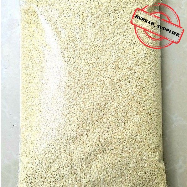 

Biji Wijen Putih 500gr Kualitas Bagus - White Sesame Seeds