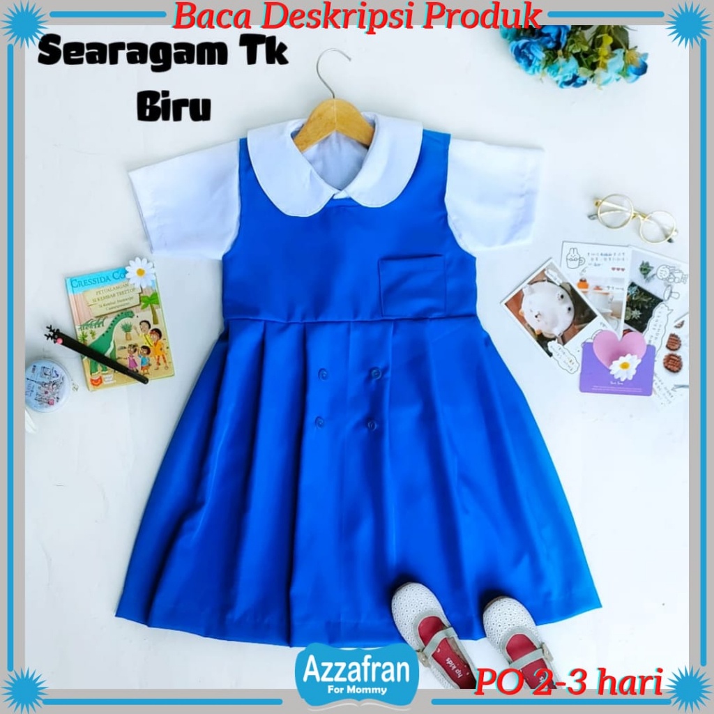 Baju unik Azzafran Kids Seragam TK | Azzafran for Mommy | Baju Sekolah | Kostum Carnaval | Dress Ana