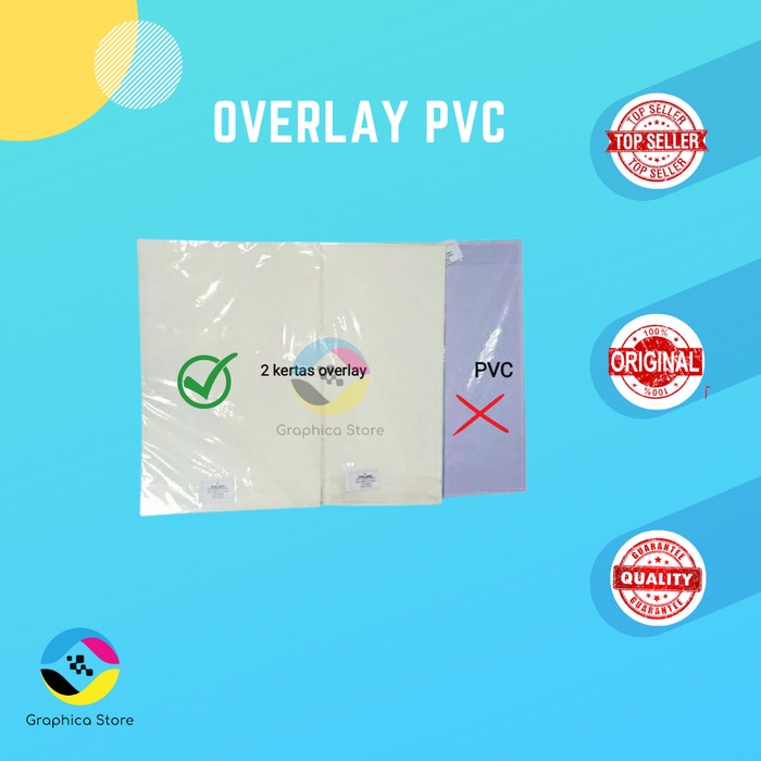 

Bahan ID Card | OVERLAY ID Card Laser PENTA| PVC ID Card | Name Tag