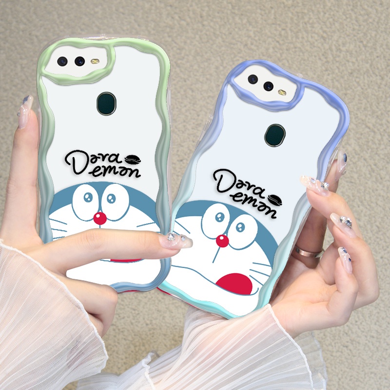 DSINY Oppo Case Casing Hp OPPO A7 AX7 A7N A5S AX5S A11K A12 A12S SoftCase Cangkang Krim Silikon Case