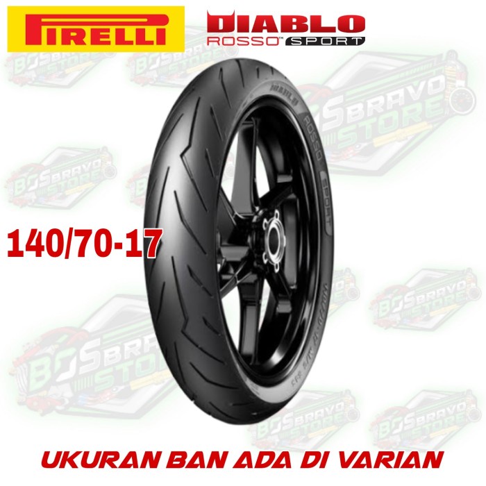 Ban Pirelli Diablo Rosso sport 140/70-17