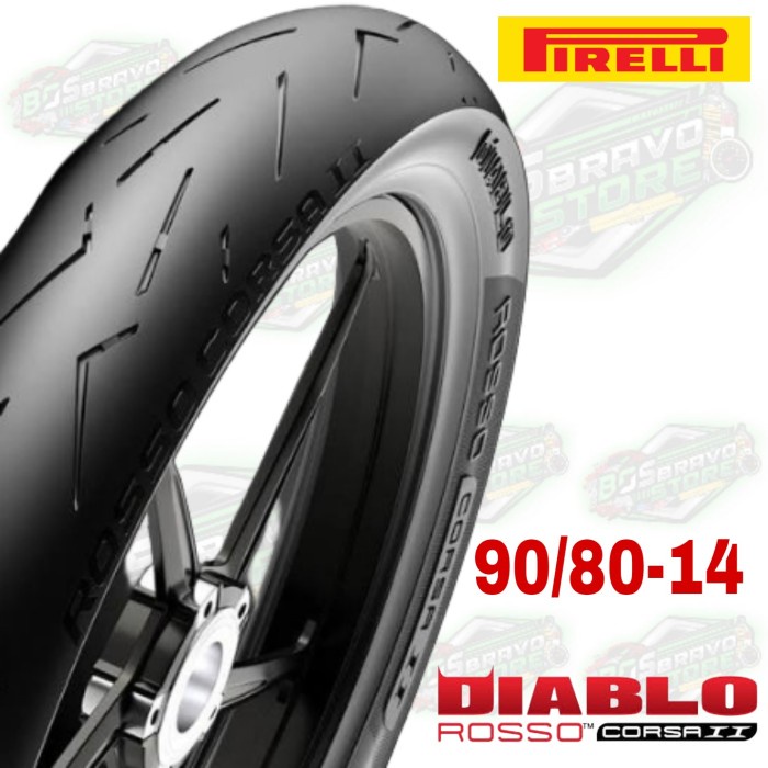 Ban Pirelli Diablo Rosso Corsa 2 90/80-14