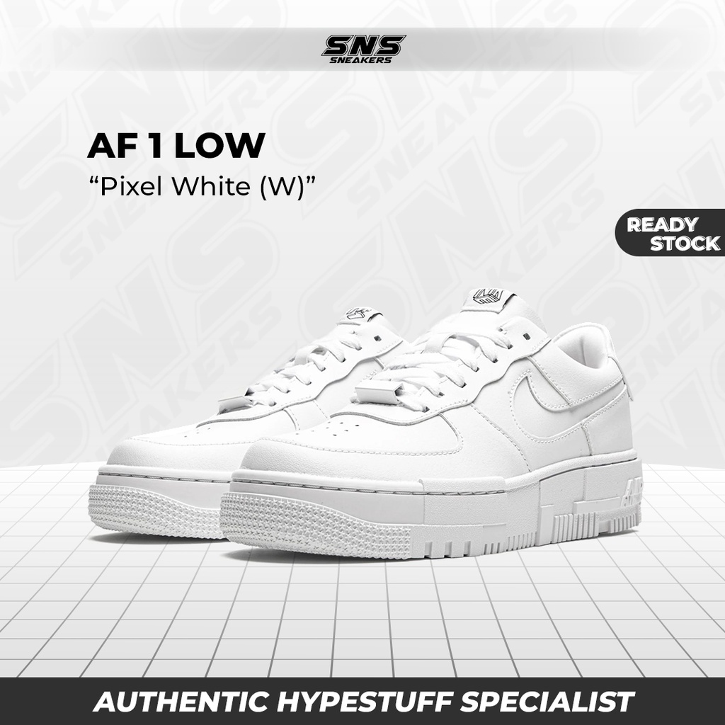 Nike Air Force 1 Pixel White (W) 100% Original Authentic