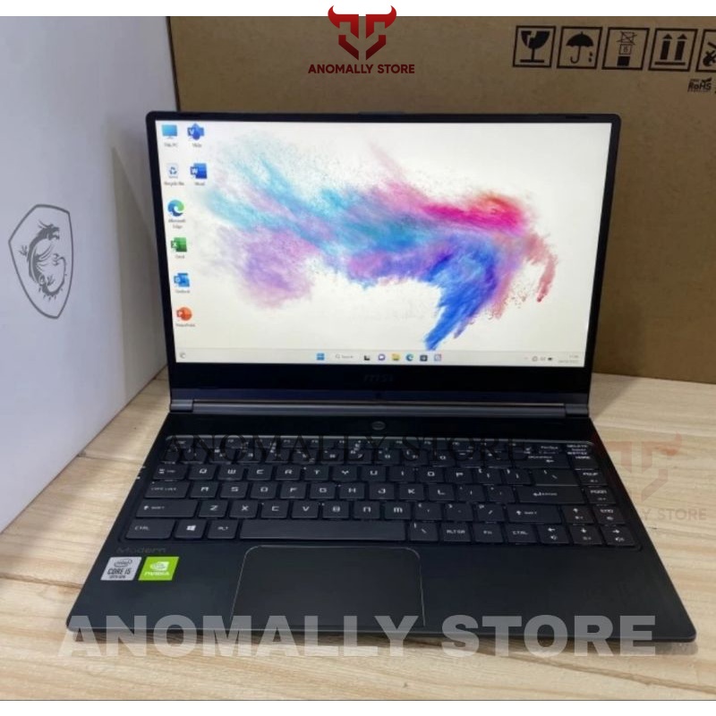 MSI MODERN 14 CORE I5-10210U RAM 8GB SSD 512GB FULLSET