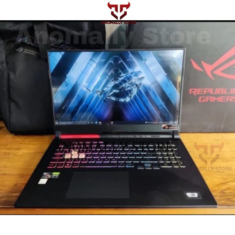 ASUS ROG G714QC RYZEN 7-5800H RTX3050 FULLSET