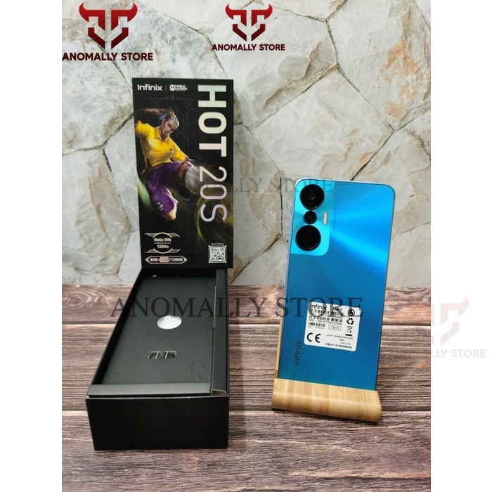 INFINIX HOT 20S - RAM 8/128 - FULLSET & BATANGAN - SECOND - FULLSET