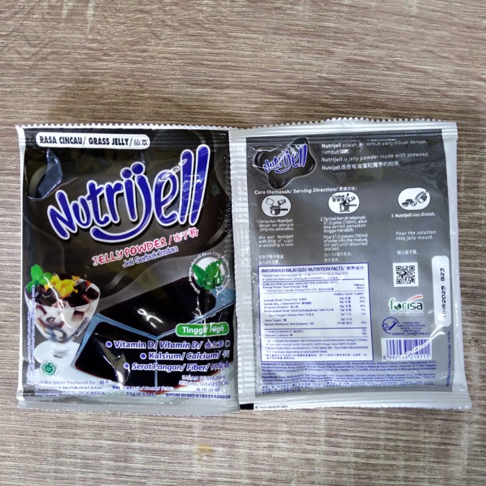 

NUTRIJELLY 15G CINCAU KONNYAKU