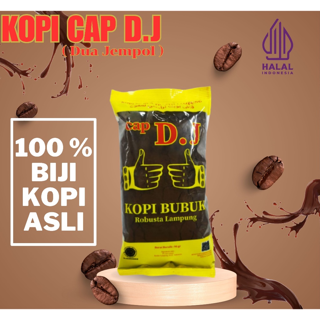 

Kopi Kopi Cap D.J 90gr