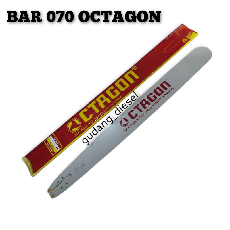 Bar Chainsaw 070/Senso Besar Octagon 36 Inch