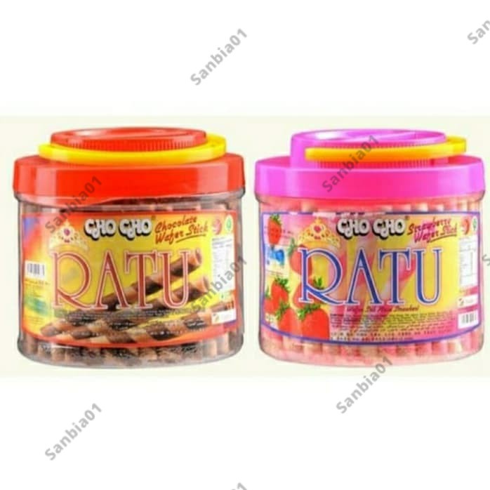 

Cho Cho Ratu Chocolate Strawberry Wafer Stick 320 Gram