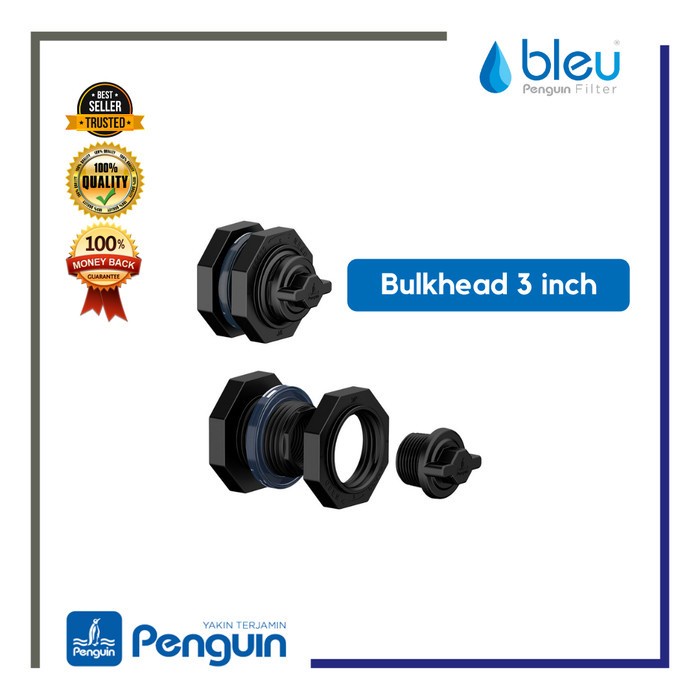 mur toren / mur tandon bulkhead 3" penguin