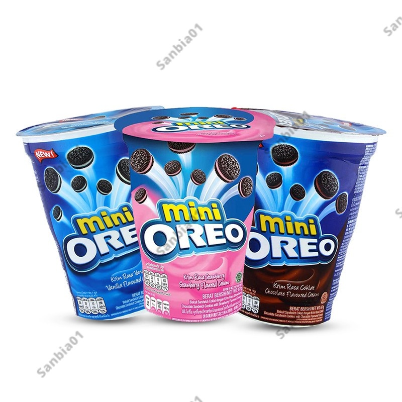 

Oreo Mini Cup Original Cokelat Strawberry