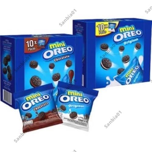 

Mini Oreo Isi 10 Pcs Original Cokelat Strawberry 10 Pcs