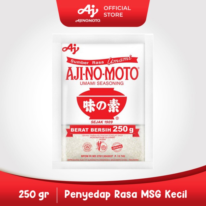 

AJI-NO-MOTO® Penyedap Rasa MSG Ajinomoto 250g