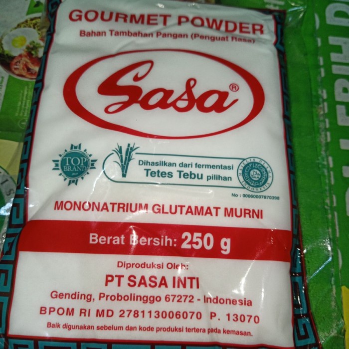 

Bumbu Penyedap Rasa Sasa 250 Gram- MSG / Micin