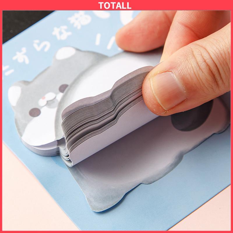 

COD 30lembar Kartun Lucu Seri Berbentuk Hewan Peliharaan Vertikal Sticky Notes Anak Portable Robek Kertas Catatan-Totall