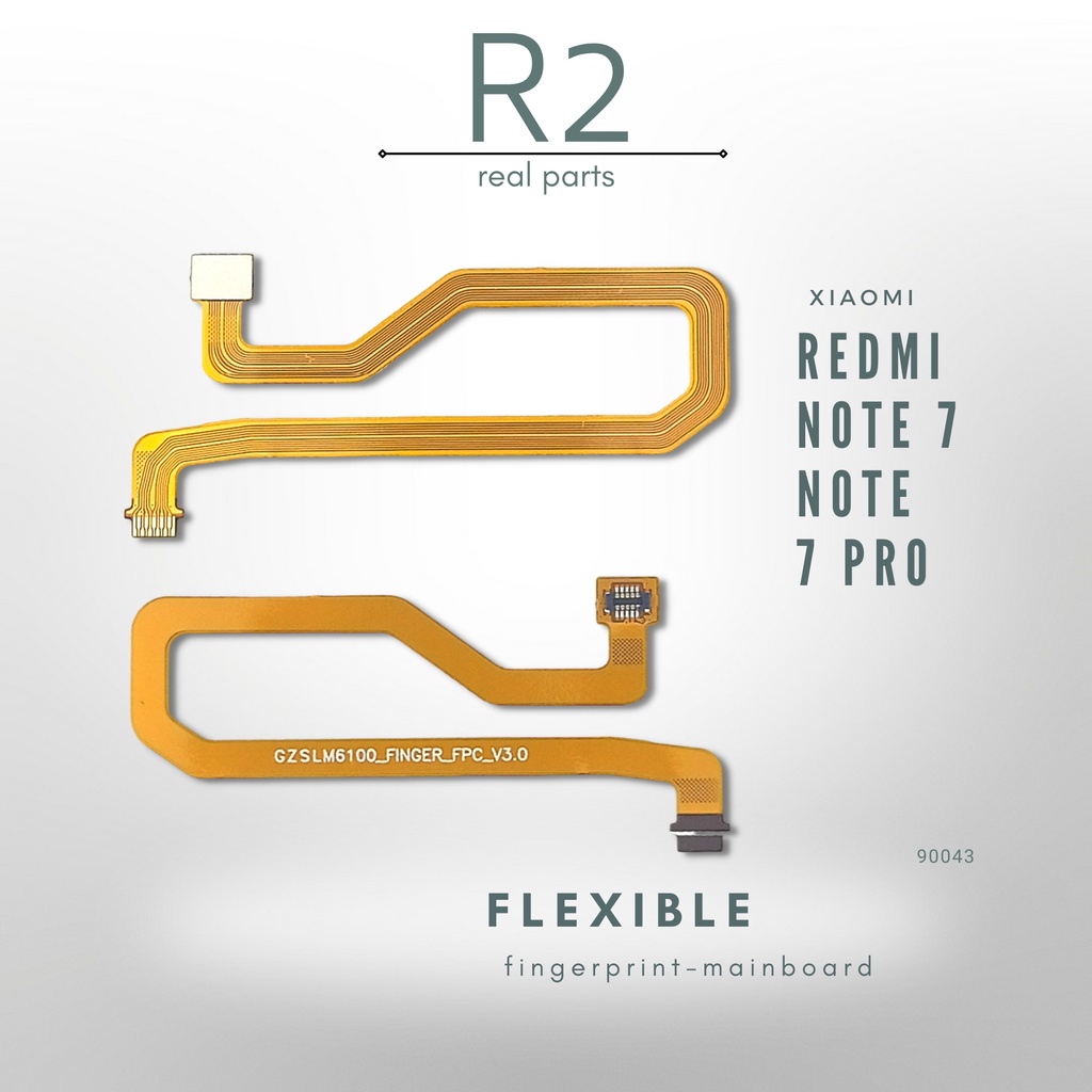Flexible Fingerprint ke Mainboard XIAOMI Redmi Note 7 / Note 7 Pro Finger Sidik Jari