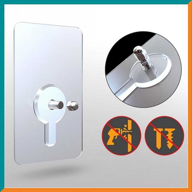 Hook Baut Gantungan Tempel Baut Paku Kokoh Tanpa Bor Tembok Rumah Rusak Gantung