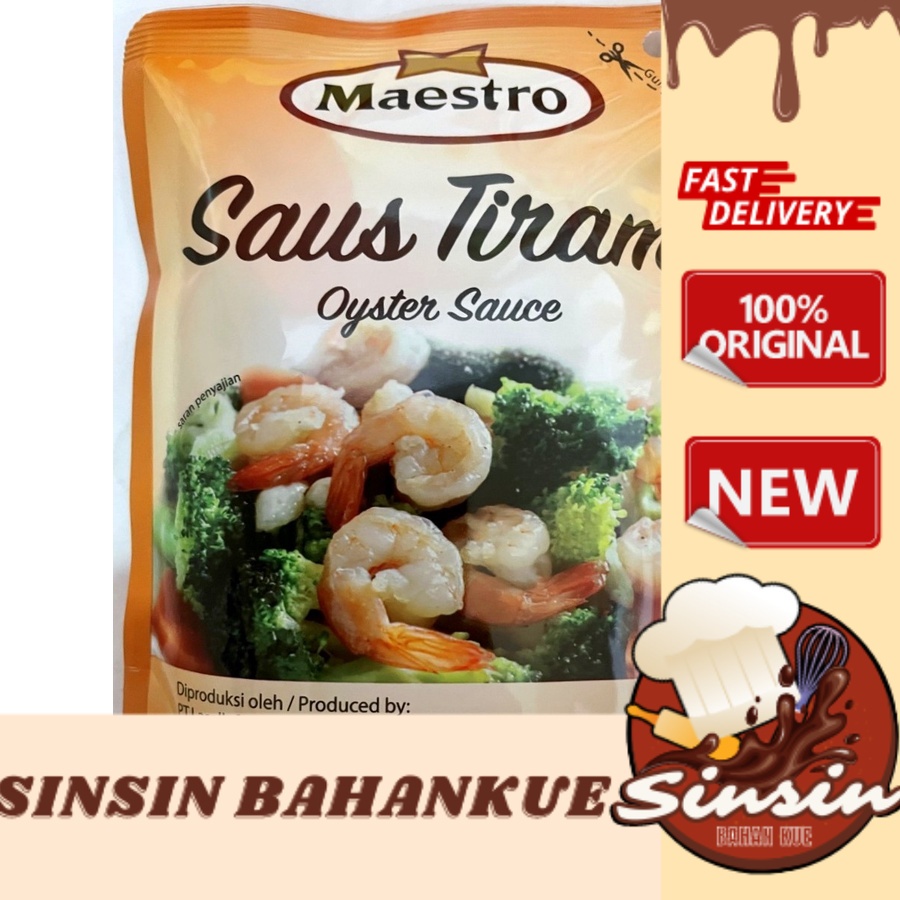 

Maestro Saus Tiram 180 gr – Oyster Sauce