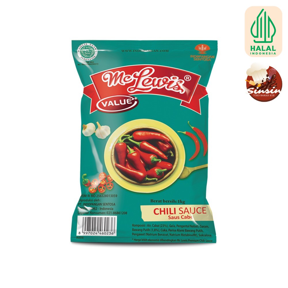 

Mc Lewis Chili Sauce Value - 500g