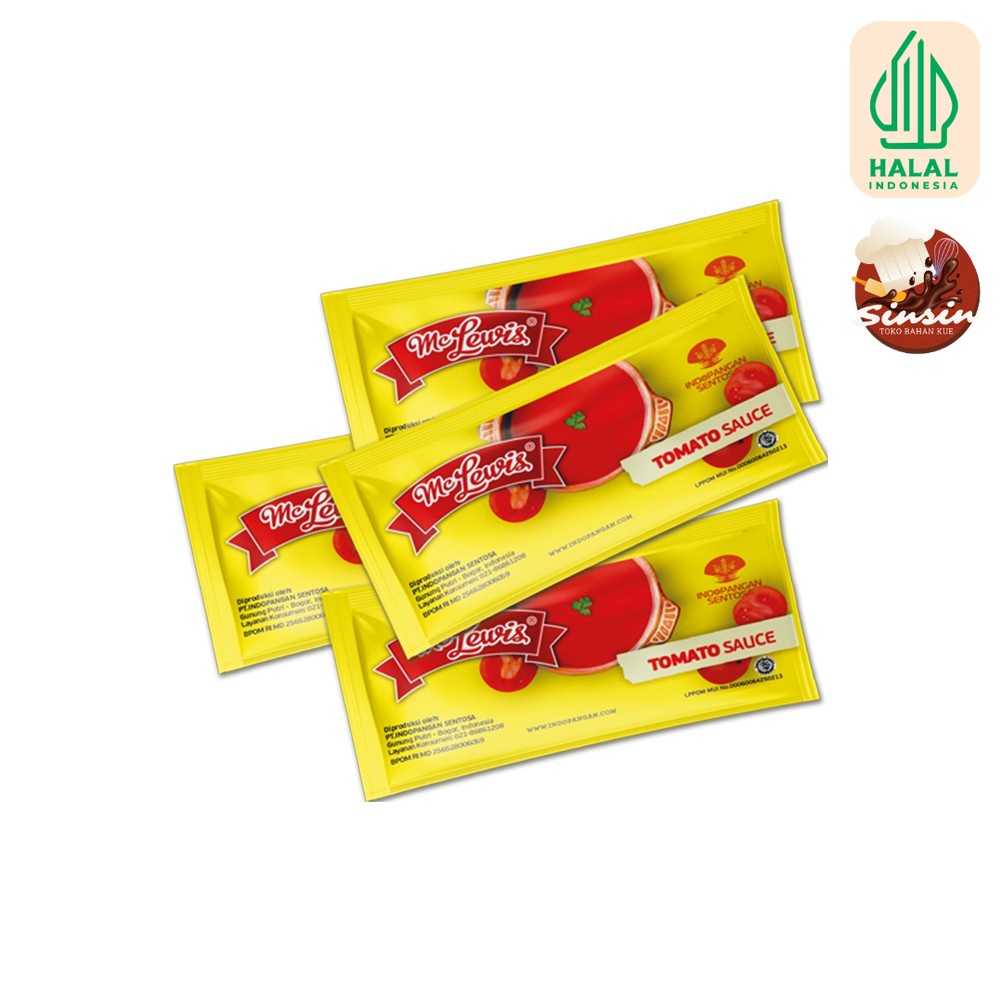 

Mc Lewis Tomato Sauce Sachet - 25x8g