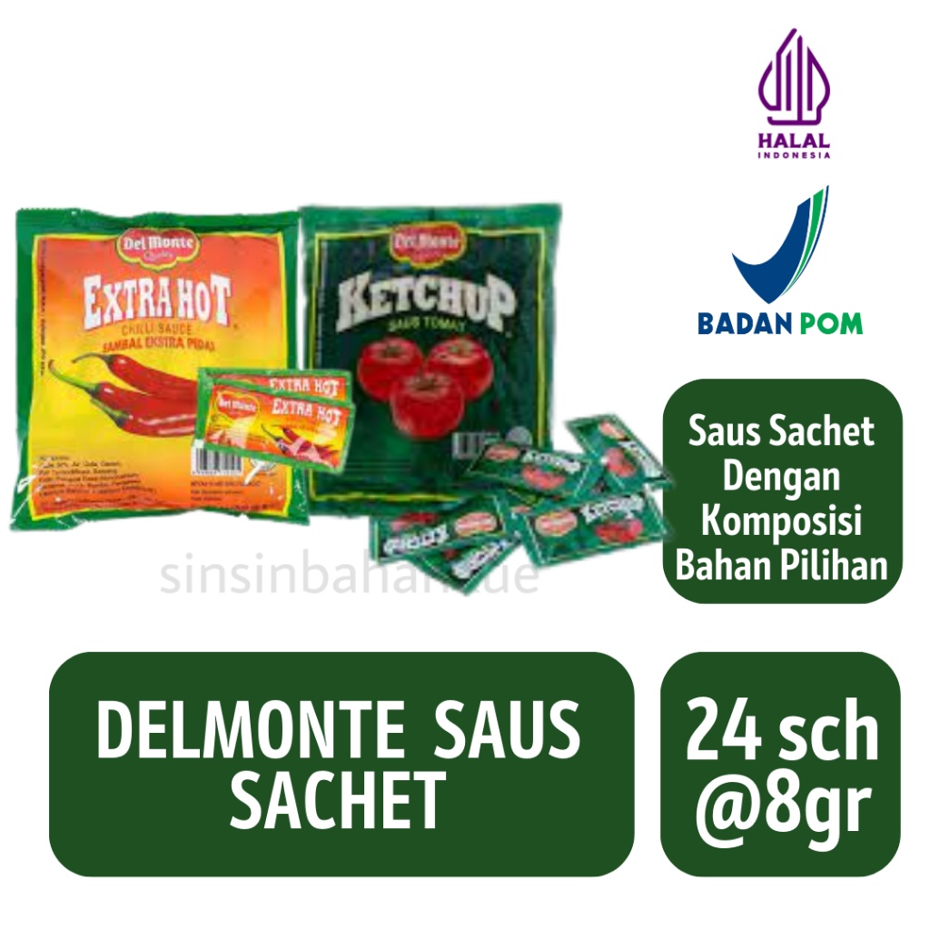 

Delmonte Saus Sachet [24 sachet]