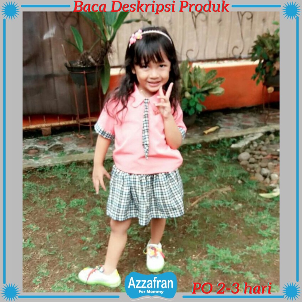 Azzafran Kids seragam Nobita | Azzafran for Mommy | Setelan Anak Perempuan | Setelan Anak Laki Laki 