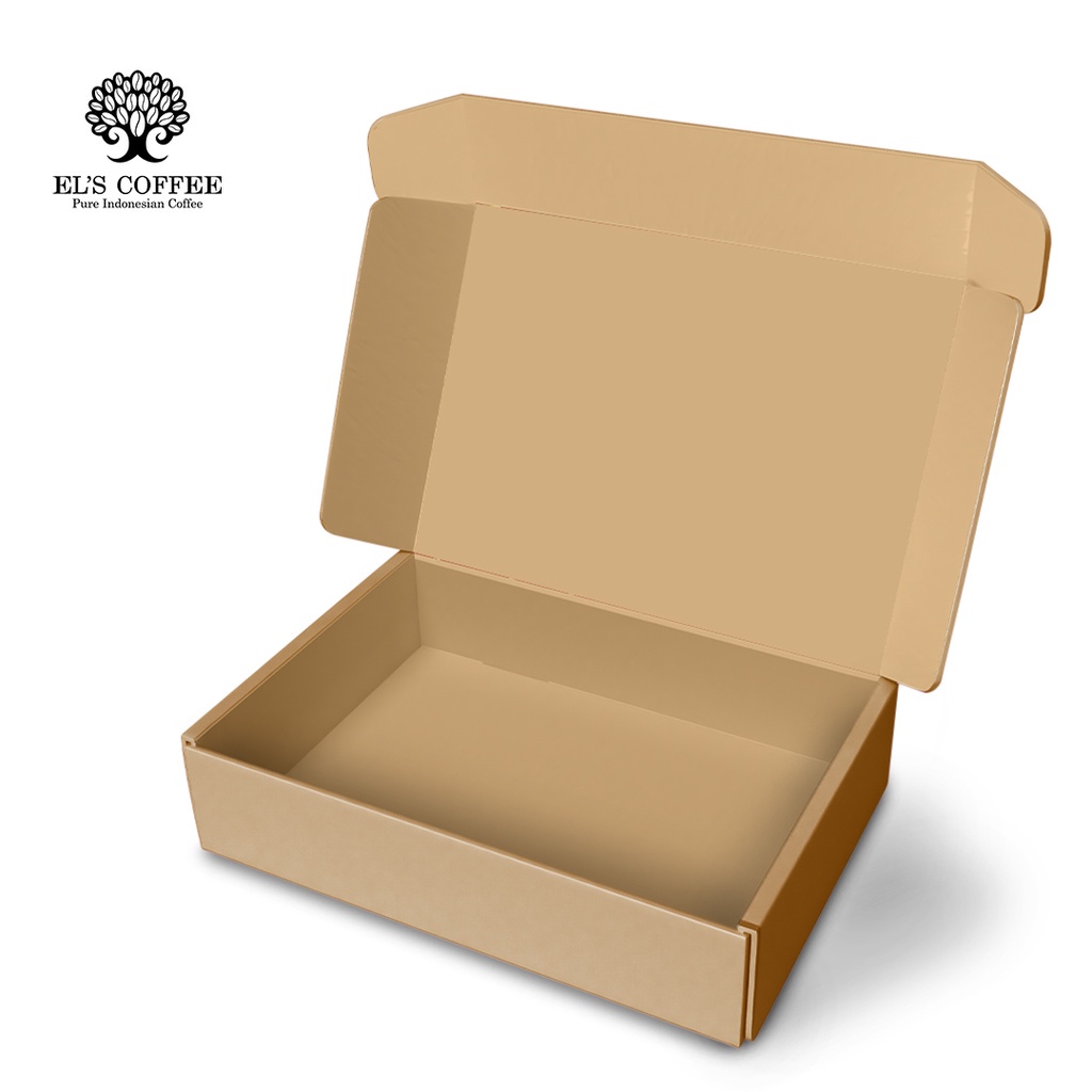 

Kopi EL'S COFFEE Packaging Box Tambahan Untuk Kopi Gift Set Kemasan M-1141