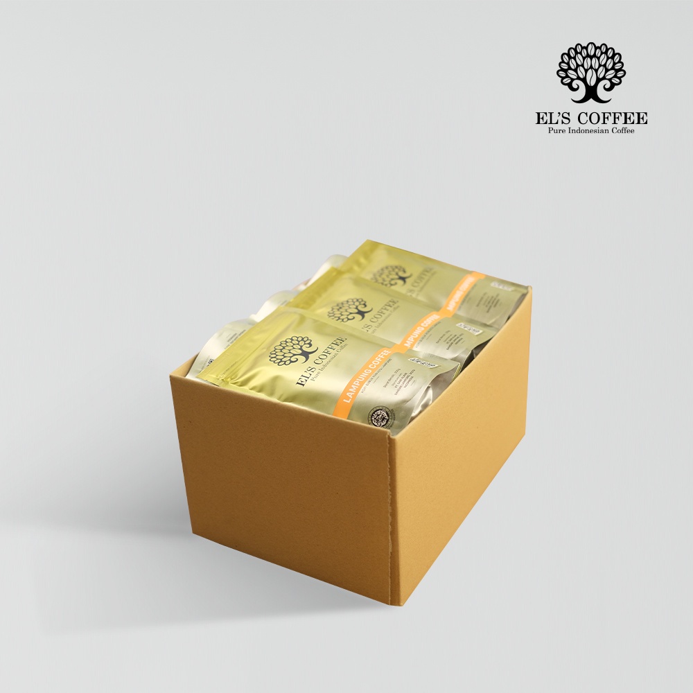 

Kopi El's Coffee Lampung Gold Kopi Tubruk @24pcs/Carton