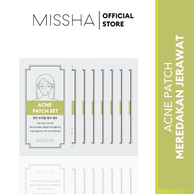 MISSHA ACNE PATCH / ACNE PATCH / OBAT JERAWAT - RF KOSMETIK KENDARI