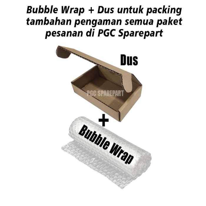 

Bubble Wrap + Dus Packingan utk pesanan LCD TS Casing Backdoor PCB dll