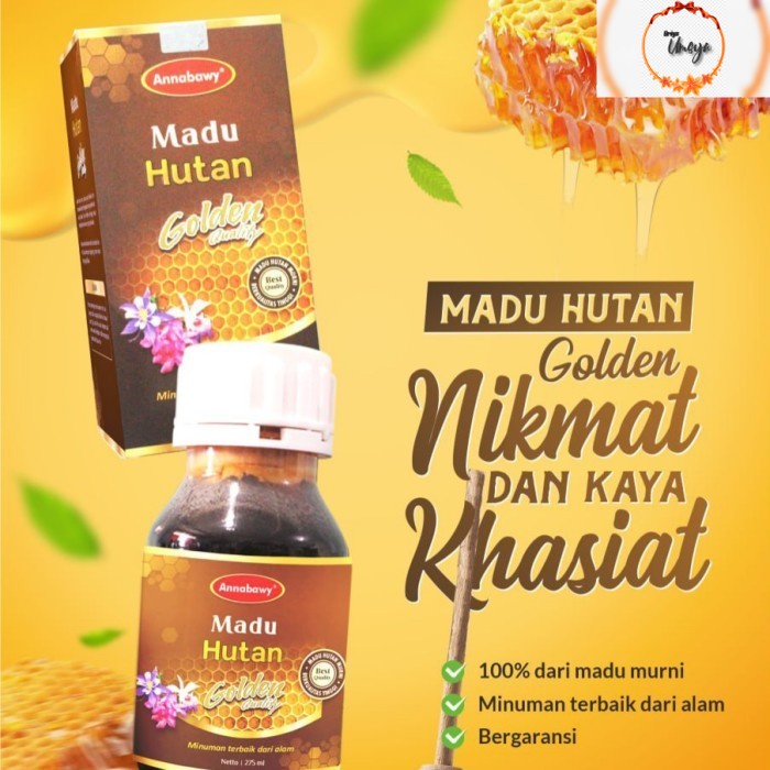 

Madu Hutan Golden Annabawy Best Quality 275ml dan 550ml - "550ml" - "550ml