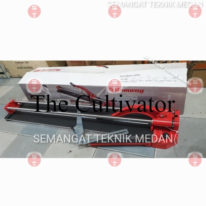 Terbaik 100CM ALAT POTONG KERAMIK GRANIT MANUAL TILE 1M 1 M METER ROMWAY UJK570