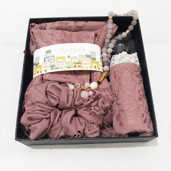 

Parcel/hampers set Dusty pink tua