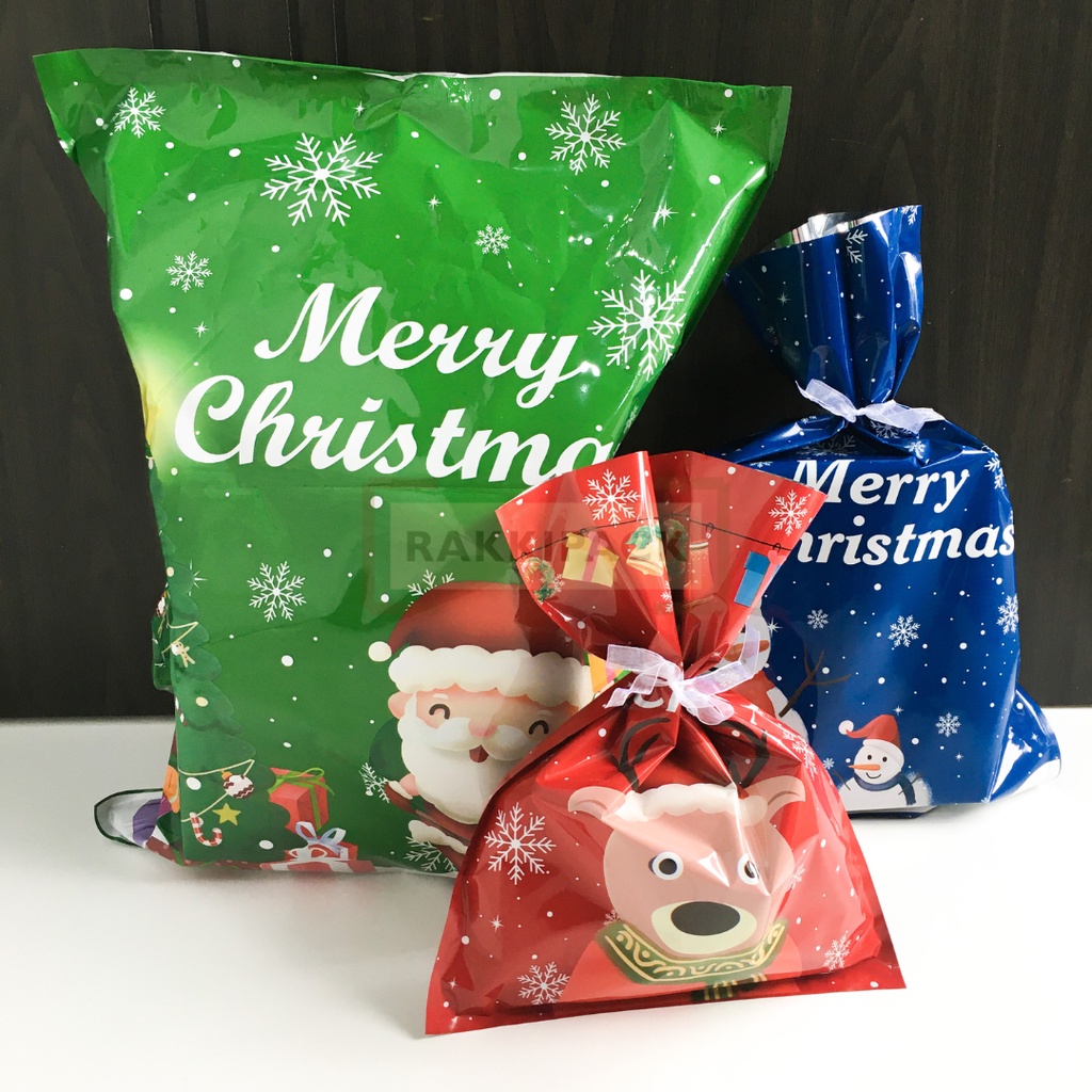 

Plastik snack hampers goodie bag sealer natal christmas