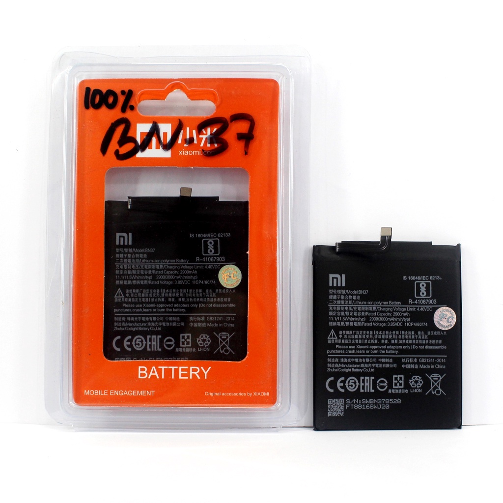 BATERAI BATRE BATTERY 99 XIAOMI BN37 REDMI 6 REDMI 6A Ori