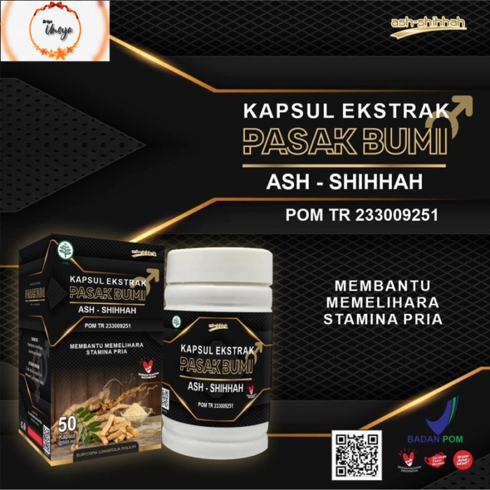 Kapsul Ekstrak Pasak-Bumi Ash-Shihhah Original
