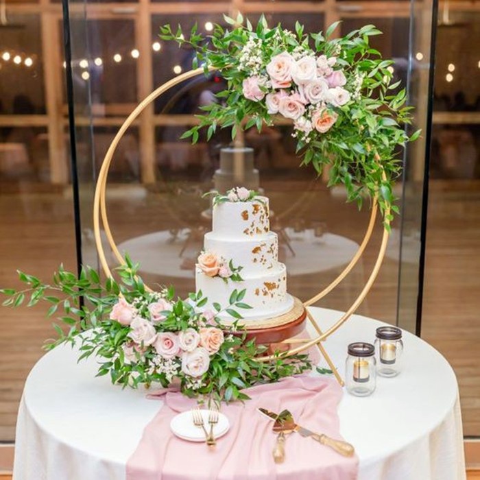 Rak Bulat Tanaman Rambat Arrangement Penghias Dekorasi Rambatan Turus