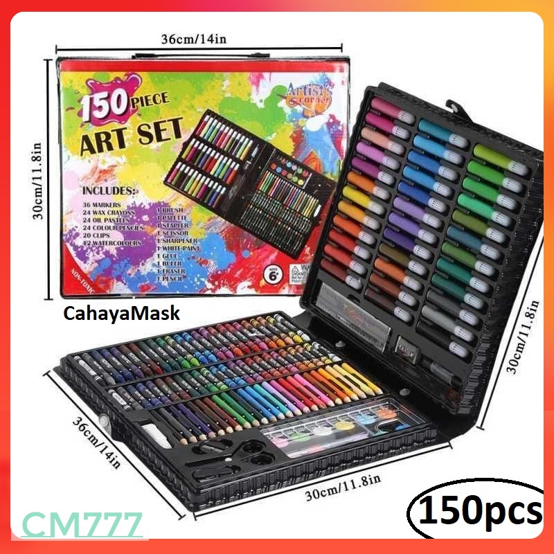 

Crayon Set 150pcs/Pensil Warna/Alat Menggambar