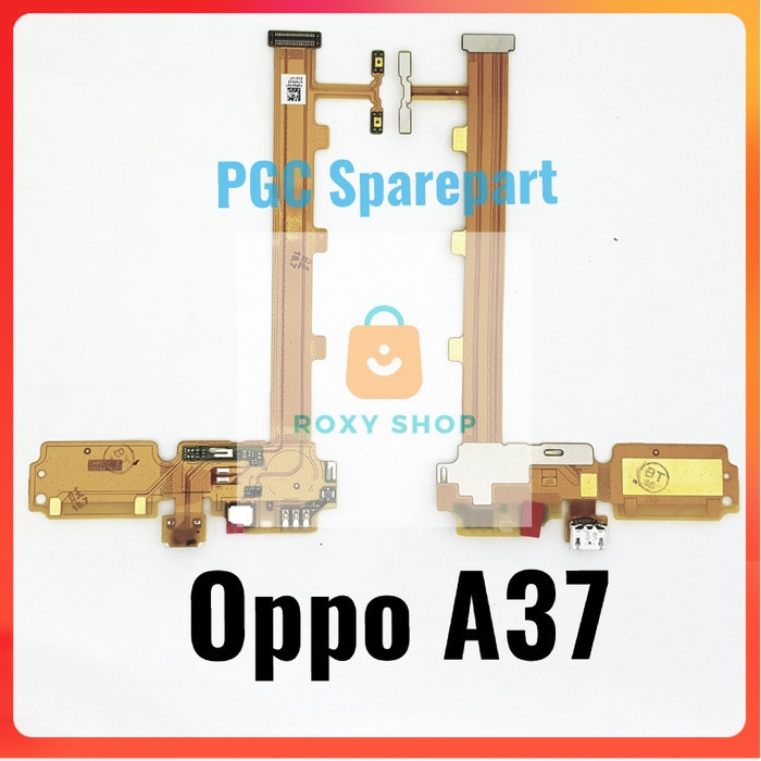 Original Flexible Konektor Charger Volume Oppo A37 Neo 9 / A37f / A37w