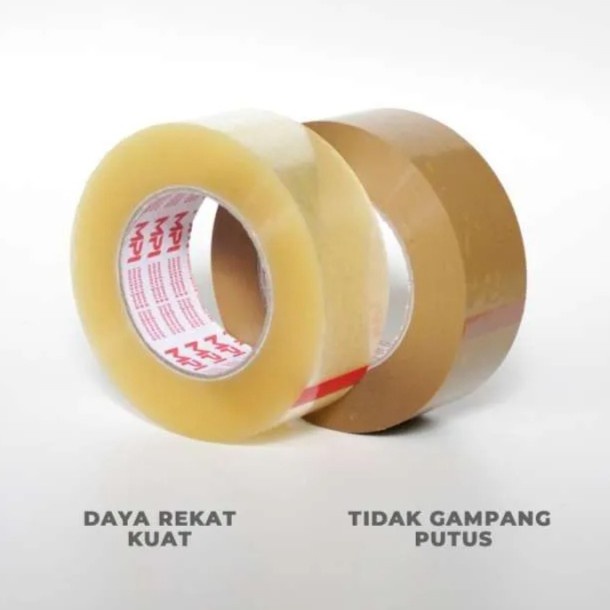 

LAKBAN BENING LAKBAN COKELAT JUMBO 45MM 300 YARD 45micron MPI TERMURAH